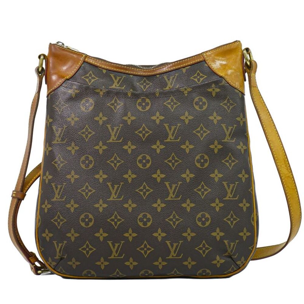 Louis Vuitton Odeon Monogram Canvas Brown Canvas Shoulder Bag Bag
